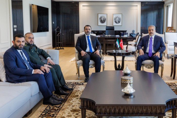 Fidan suriyalı nazirlərlə görüşüb |    FOTO   