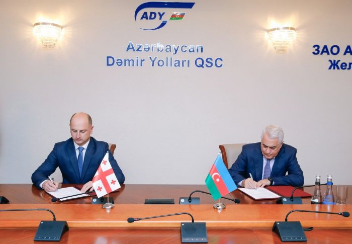 ADY və Gürcüstan Dəmir Yolları əməkdaşlığı genişləndirir  
