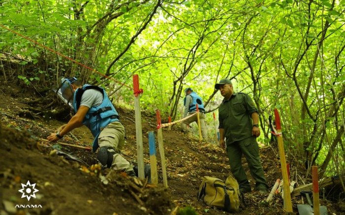 Tajikistan mine action center held practical training for ANAMA staff