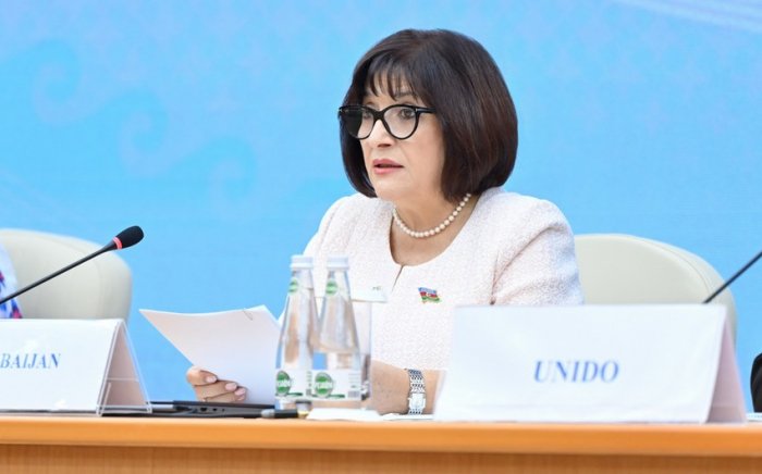 Sahibə Qafarova Parlamentlərarası Forumda çıxış edib  
