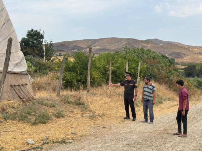 FHN    yanğın təhlükəsi    ilə bağlı vətəndaşlara müraciət edib