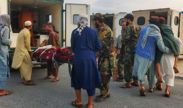   More than 600 killed after earthquake hits Afghanistan  