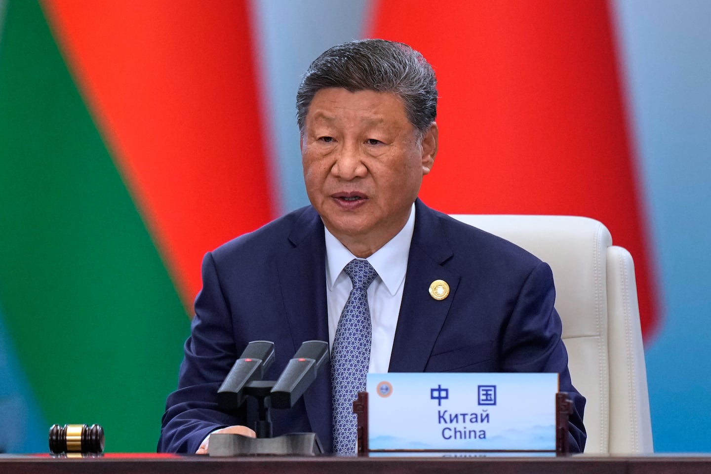 Chinese leader proposes global governance initiative at SCO Summit