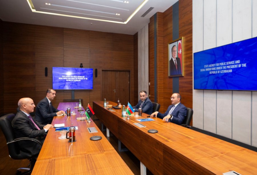 Libyan Ambassador visits "ASAN Khidmet" in Baku