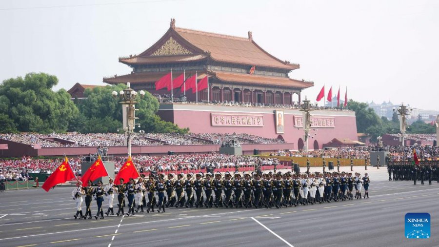  Beijing military parade marks 80th anniversary of end of WWII 