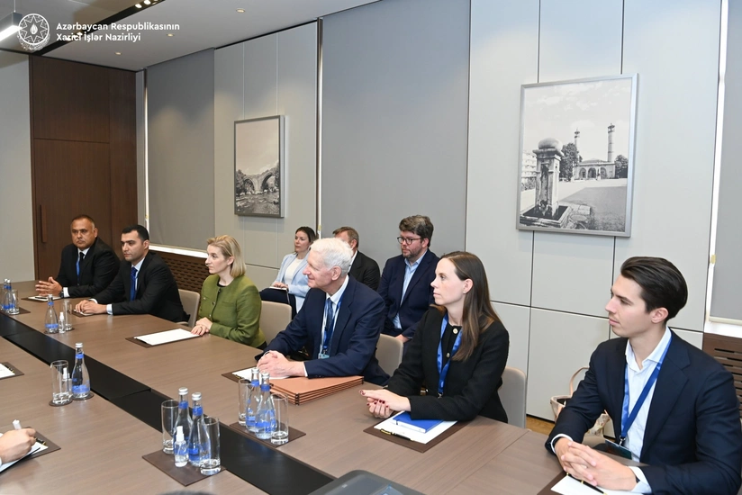 Dscheyhun Bayramov empfing Vertreter der US-Handelsmission 