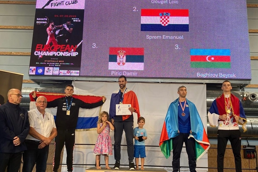   Ein aserbaidschanischer Athlet hat bei der Europameisterschaft eine Bronzemedaille gewonnen  