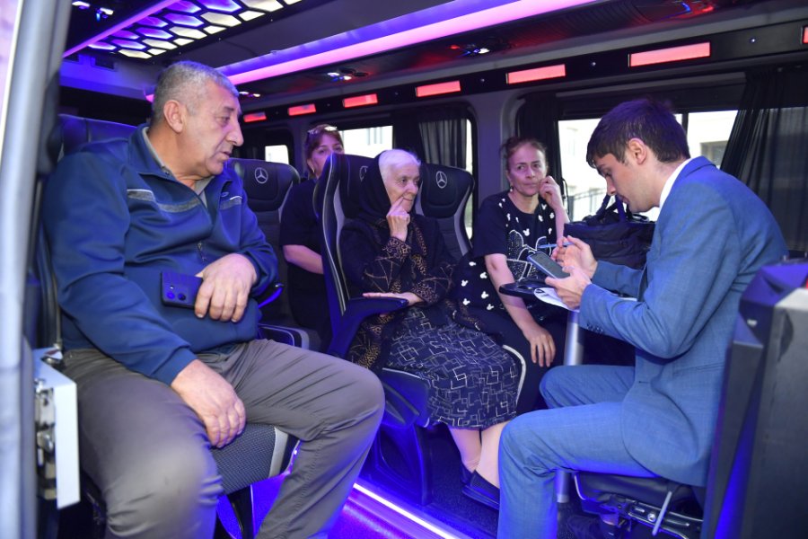 Azerbaijan resettles first group of residents in Shushakand village of Khojaly district and Girmizi Bazar village of Khojavand district