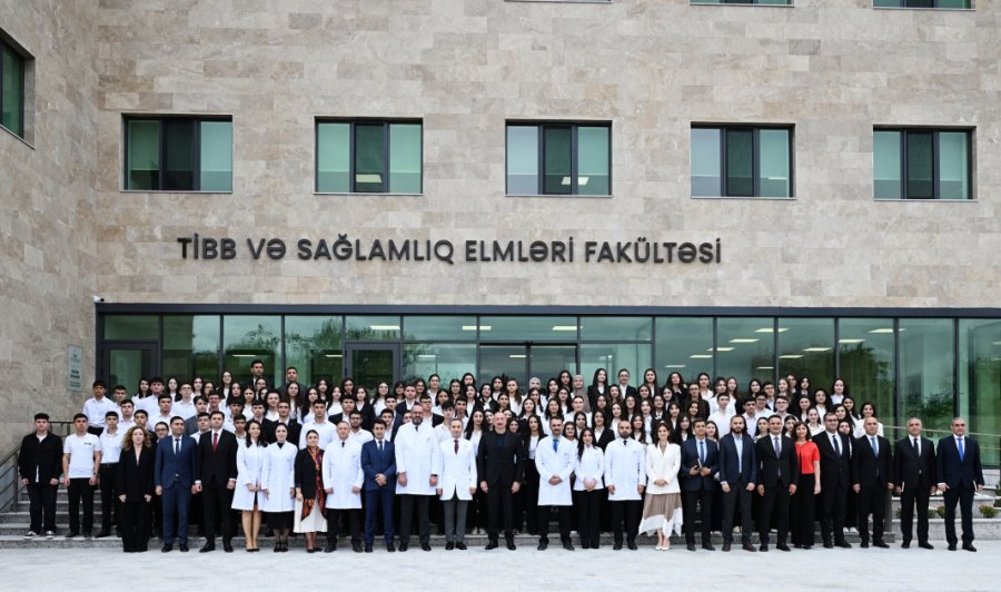   President Ilham Aliyev attends inauguration of Garabagh University Clinic and Faculty of Medicine and Health Sciences building  