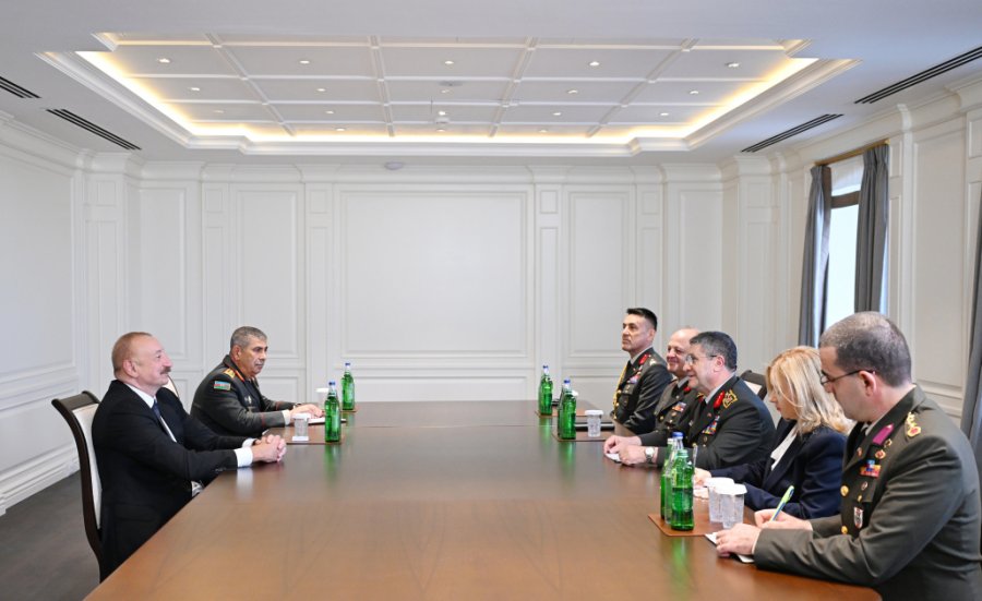   President Ilham Aliyev received Chief of General Staff of the Turkish Armed Forces  