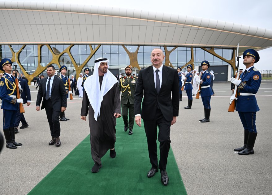President of United Arab Emirates concluded official visit to Azerbaijan