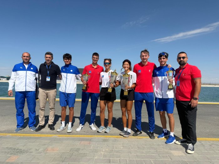 Azerbaijani rower claims bronze at Turkistan Cup
