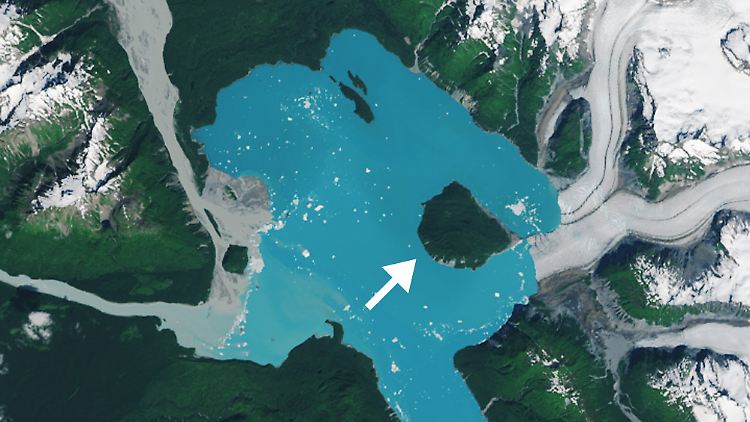   In Alaska taucht plötzlich eine neue Insel auf  