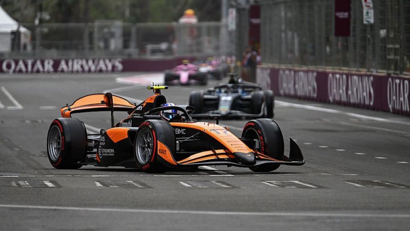  Formula 2: Alex Dunne tops free practice in Baku  