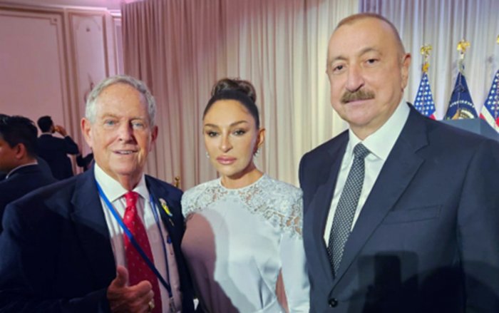  Azerbaijani President and First Lady attend official reception on 80th session of UNGA 