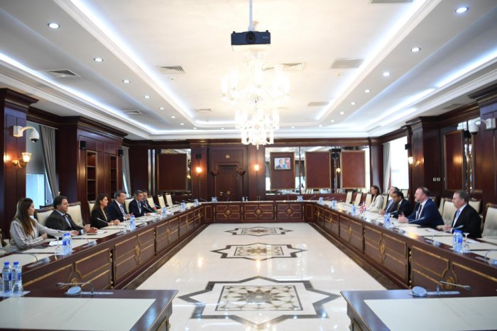   Interparlamentarische Zusammenarbeit mit britischer Delegation im Milli Majlis besprochen  