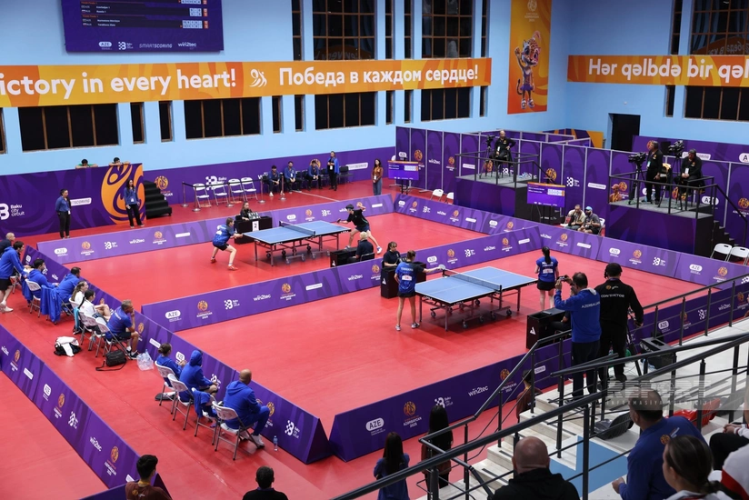     III. GUS-Spiele:   Aserbaidschanische Tischtennisspieler gewinnen Silbermedaille  