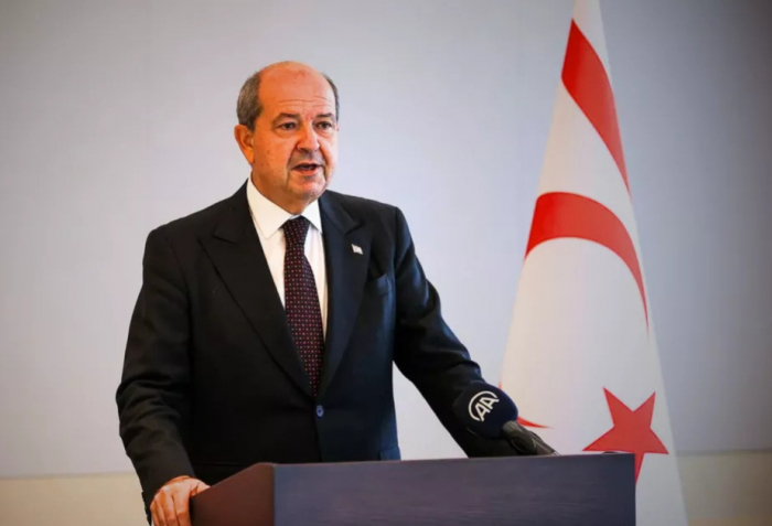 TRNC President Ersin Tatar honors memory of Azerbaijani martyrs