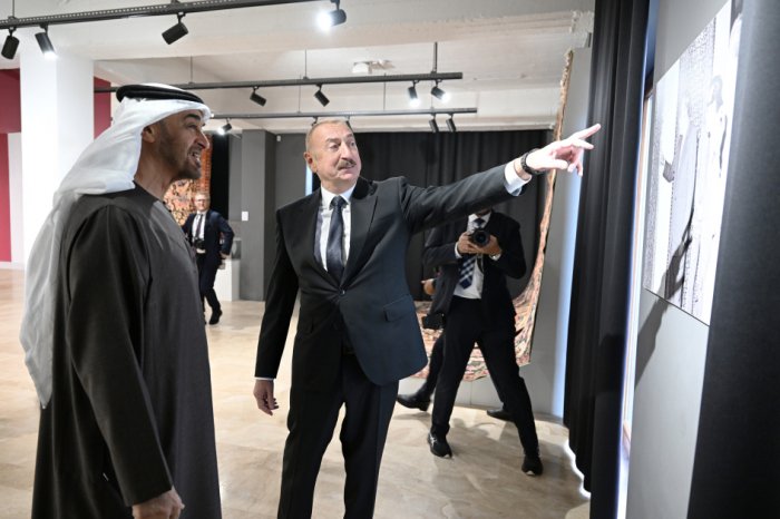   Presidents of Azerbaijan, UAE visit Shusha Branch of National Carpet Museum  
