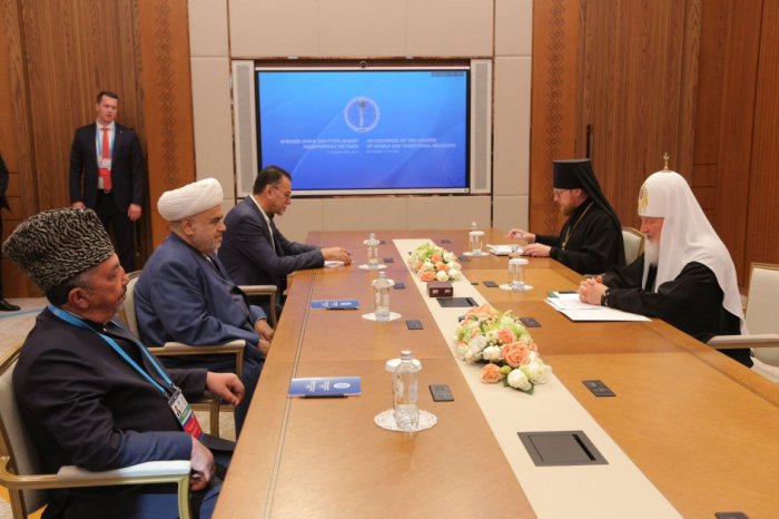 Caucasus Muslims Board chairman hold series of bilateral meetings in Astana