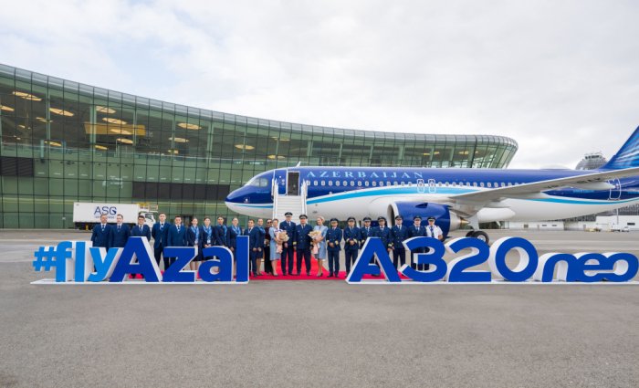 AZAL adds new Airbus A320neo to its fleet