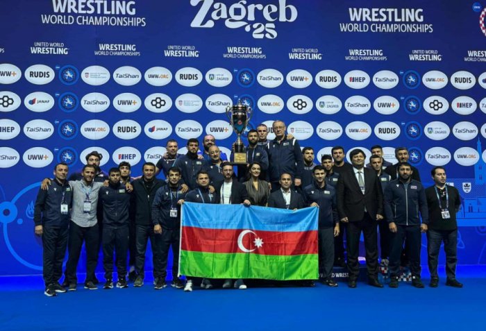   Azerbaijan Greco-Roman wrestling team takes second place at World Championships  