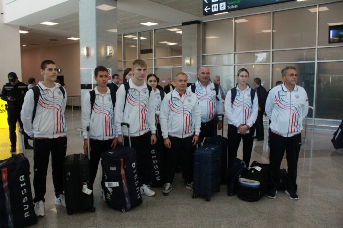 Russian athletes arrive in Azerbaijan to take part in 3rd CIS Games