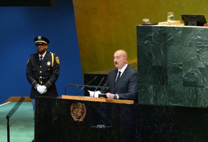   President Ilham Aliyev shares post on participation in UNGA session -   VIDEO    