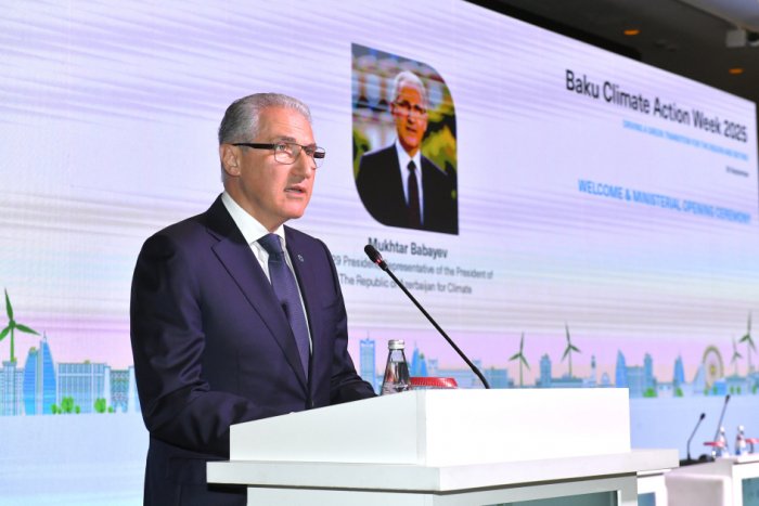   Azerbaijan unveils new climate plans at Baku Climate Week  
