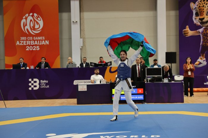   Azerbaijani taekwondo fighters claim three gold medals on Day 1 of CIS Games  