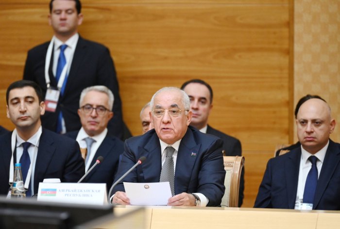Azerbaijani PM attends Eurasian Intergovernmental Council meeting in Minsk
