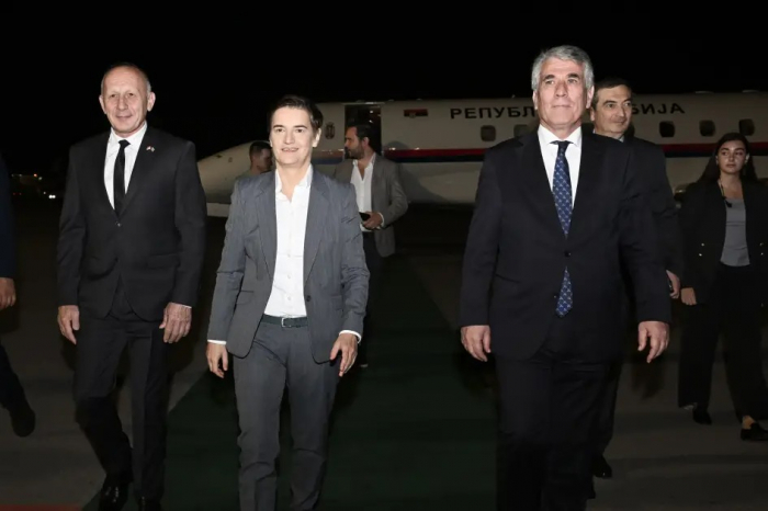Serbiya Milli Assambleyasının sədri Azərbaycana gəlib