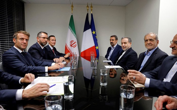    Makron iranlı həmkarı ilə görüşəcək   