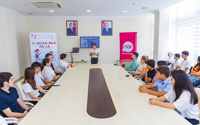"Nar” maarifləndirici tədbirlərə dəstək verir |    FOTOLAR   