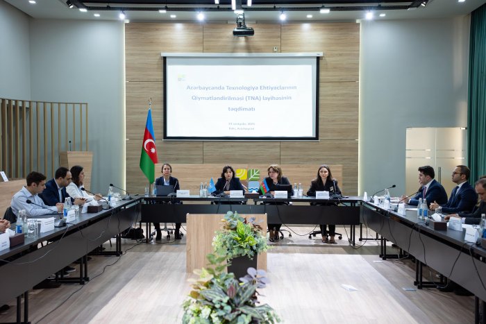 Texnologiya Ehtiyaclarının Qiymətləndirilməsi ilə bağlı müzakirə keçirilib