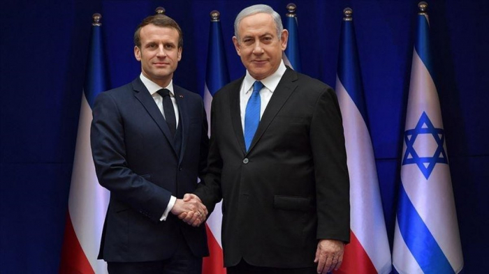    Netanyahu Makronu İsrailə buraxmayıb   