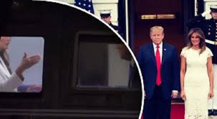  Donald və Melani Trampların mübahisəsi  | VİDEO  
