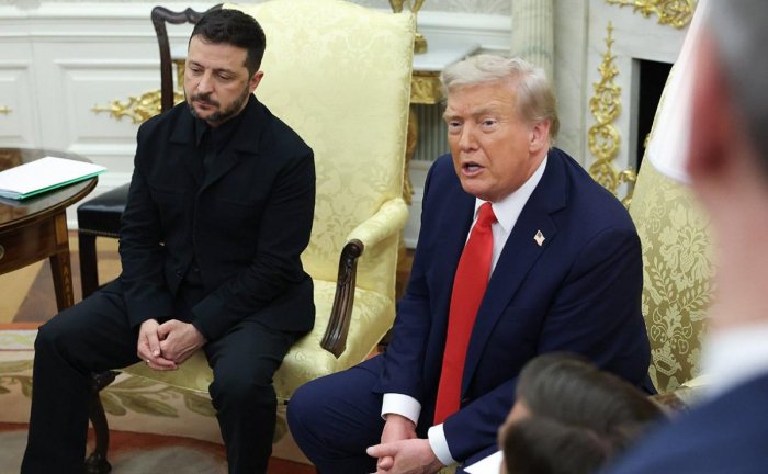       The Telegraph:    “Trampdan kömək olmayacaq”    