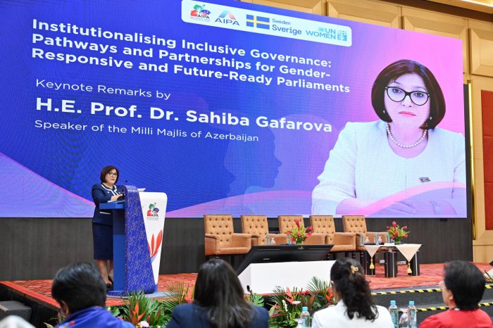 Speaker of Milli Majlis Sahiba Gafarova tells of Azerbaijan