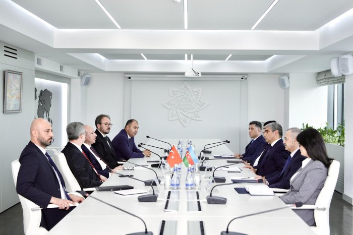 Bir sıra ölkələrin rəsmiləri ilə sosial müdafiə sahəsində müzakirələr aparılıb  

