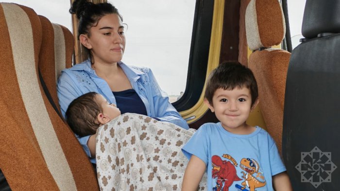    Xocalının Xanyurdu kəndinə növbəti köç karvanı yola salınıb     
