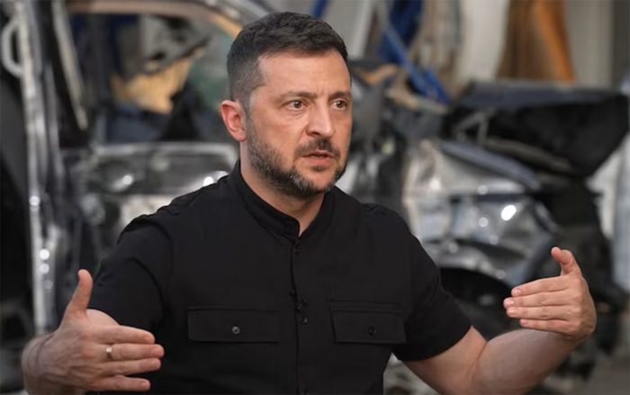 Zelenski İsraildən yeni silahlar aldığını açıqladı  
