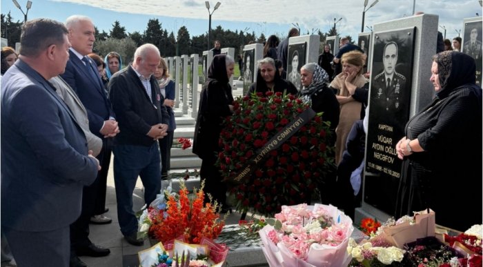  Vətən müharibəsi şəhidinin anım mərasimi keçirilib