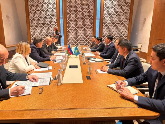 Pərviz Şahbazov Astanada bir sıra görüşlər keçirib