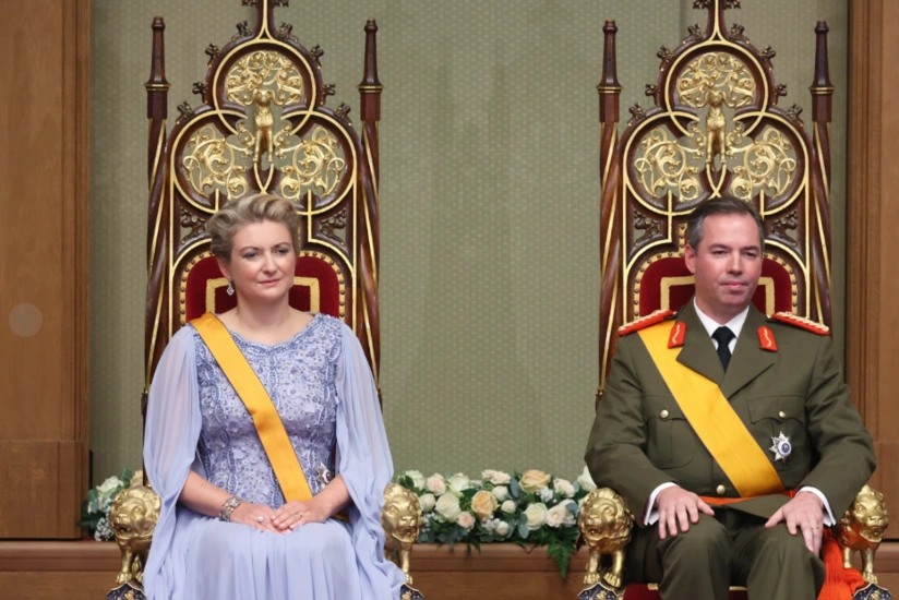 Grand Duke Guillaume of Luxembourg ascends the throne