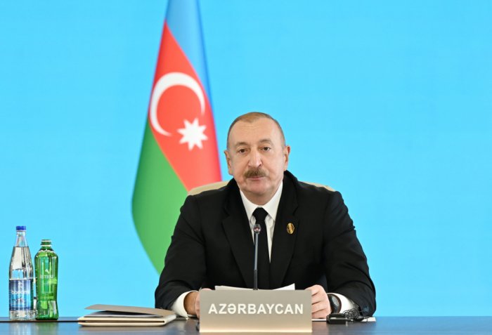   Ilham Aliyev : Nos origines historiques et ethniques communes, ainsi que nos langues, nous unissent comme une famille  