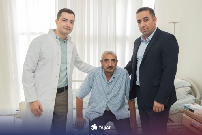 “YAŞAT” Fondu müharibə əlilinin müalicə olunmasına kömək edib  
