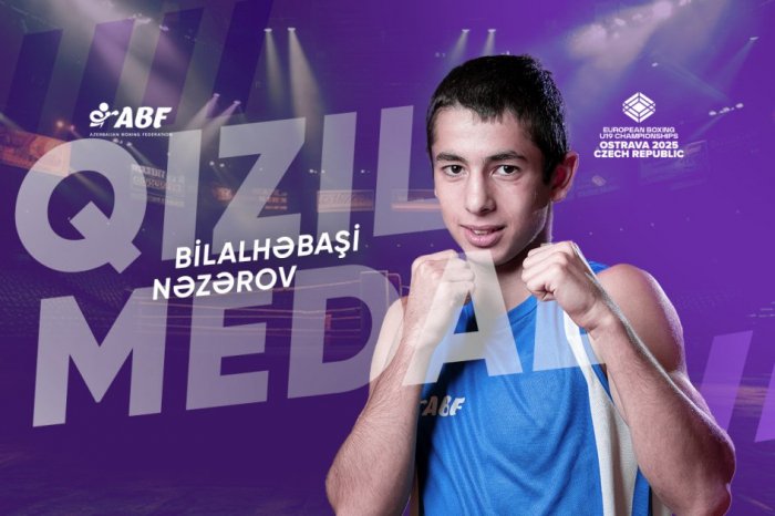 Boksçumuz ikiqat Avropa çempionu oldu  
