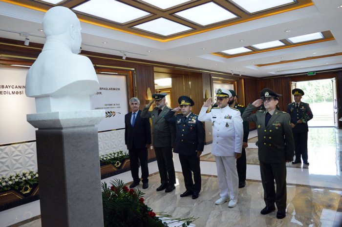 Delegation from the Supreme National Defense University of Iran visits Azerbaijan