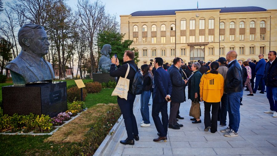 Participants of 3rd Azerbaijan National Urban Forum tour Shusha city